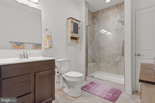 612 Cypress Dr Unit 51, Hanover, PA 17331 - full bath featuring vanity and a shower stall