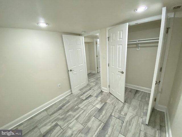 75 New York Ave NW, Washington, DC 20001 - unfurnished bedroom featuring recessed lighting and a closet