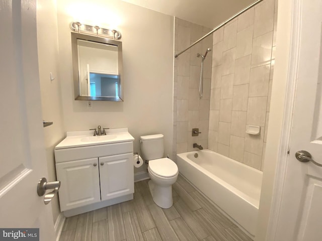75 New York Ave NW, Washington, DC 20001 - full bathroom with vanity, shower / tub combination, and wood finished floors