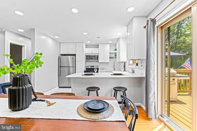 8 Cross Falls Cir, Sparks Glencoe, MD 21152 - dining area featuring recessed lighting and light wood-style flooring