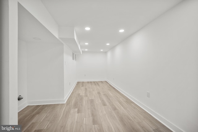 239 Rubicam St, Philadelphia, PA 19120 - empty room featuring recessed lighting and light wood-style floors