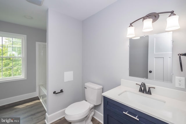 511 E Green St, Oakland, MD 21550 - bathroom with vanity and wood finished floors