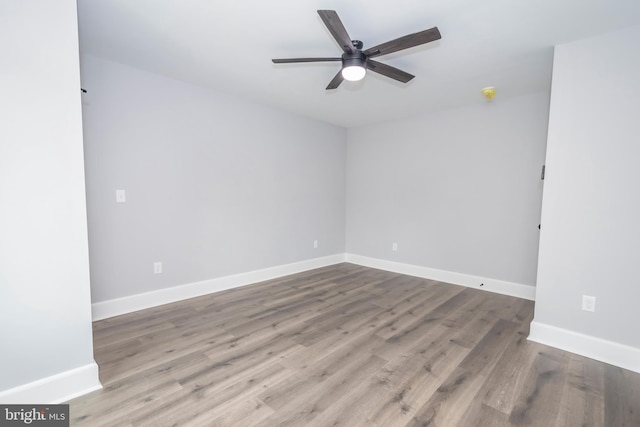 511 E Green St, Oakland, MD 21550 - unfurnished room featuring ceiling fan and wood finished floors