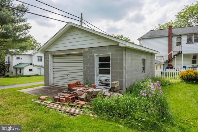 511 E Green St, Oakland, MD 21550 - view of detached garage