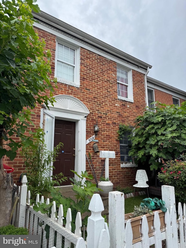 9704 Aspen Pl, Manassas, VA 20110 - view of front of property featuring brick siding