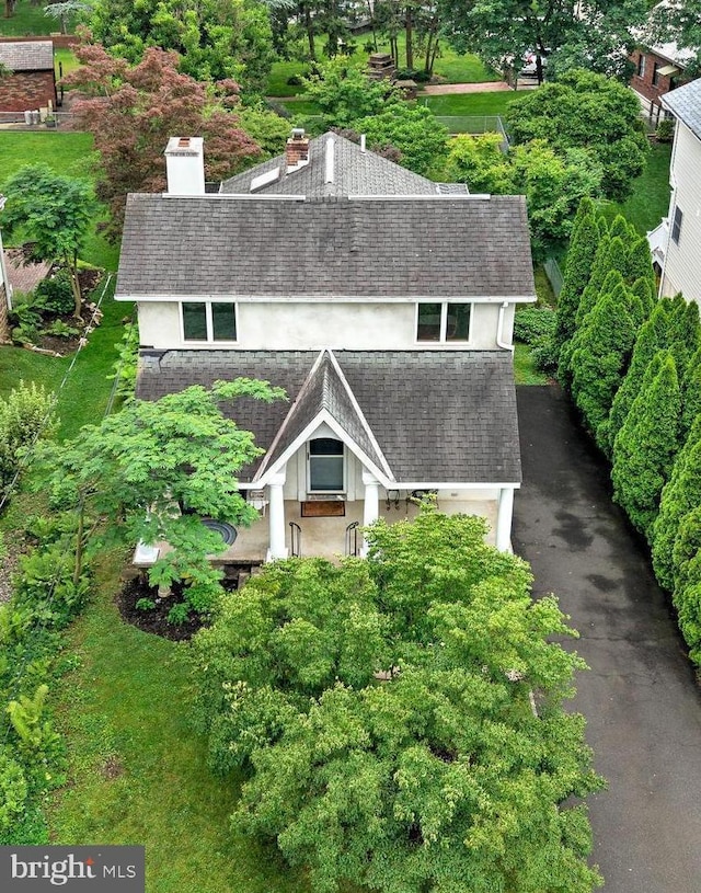 20 Grove Ave, Flourtown, PA 19031 - aerial view of property and surrounding area