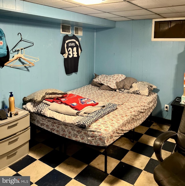 2817 Boyd St, Pennsauken, NJ 08110 - bedroom with tile patterned floors