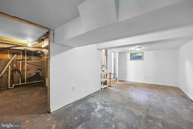 426 Summit St, Fredericksburg, VA 22401 - view of unfinished basement