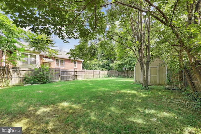 426 Summit St, Fredericksburg, VA 22401 - fenced backyard with a storage shed
