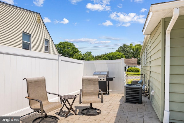 143 Moore Ave, Barrington, NJ 08007 - view of patio with a grill