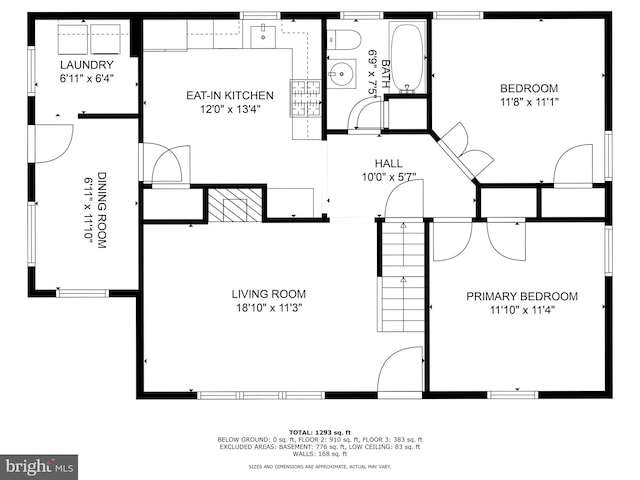 143 Moore Ave, Barrington, NJ 08007 - view of property floor plan