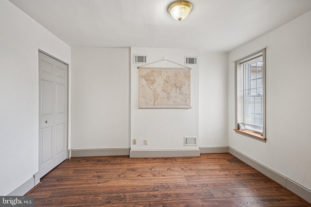 453 Hermitage St, Philadelphia, PA 19128 - unfurnished bedroom featuring wood finished floors and a closet