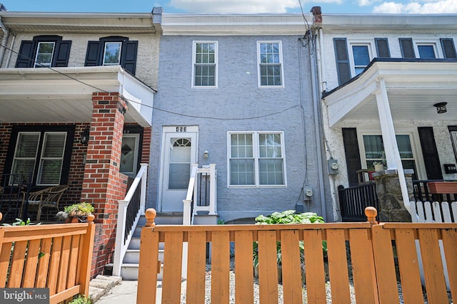 453 Hermitage St, Philadelphia, PA 19128 - view of property with stucco siding