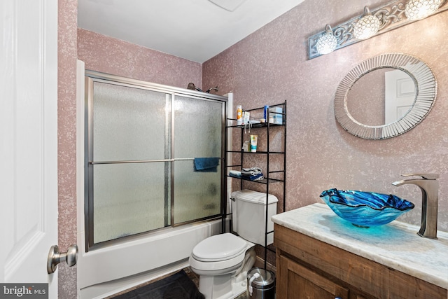 13 Summit Ct, Plymouth Meeting, PA 19462 - bathroom featuring vanity and bath / shower combo with glass door