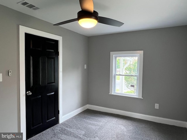 6309 61st Pl, Riverdale, MD 20737 - empty room with carpet and ceiling fan