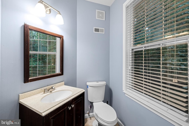 1712 Apple Blossom Ct, Bowie, MD 20721 - half bathroom with vanity and toilet