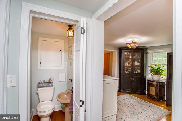 175 Pullen Station Rd, Quakertown, PA 18951 - bathroom featuring wood finished floors and toilet