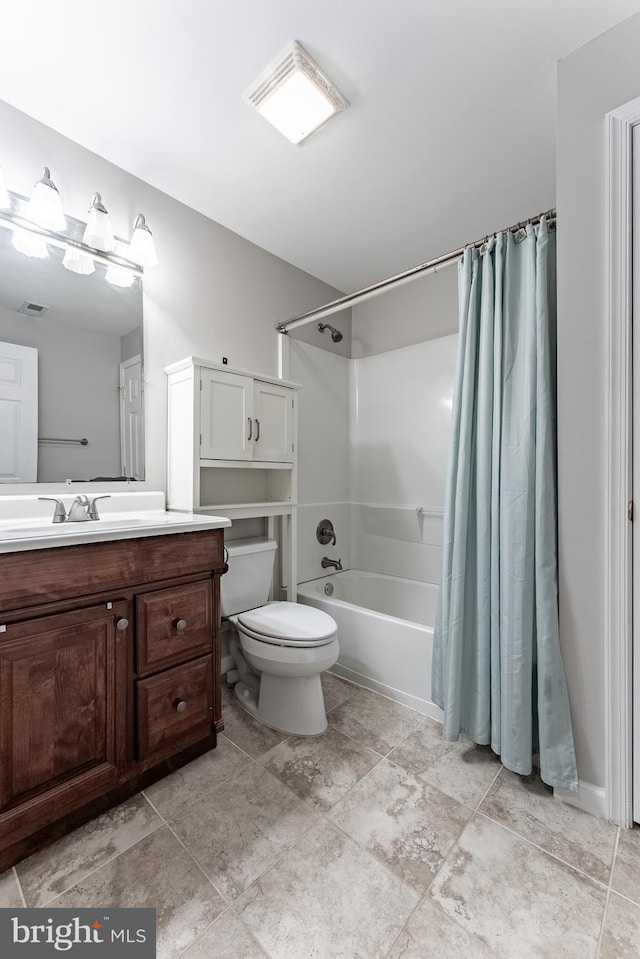 12655 Arthur Graves Jr Ct, Bristow, VA 20136 - bathroom with shower / bathtub combination with curtain and vanity
