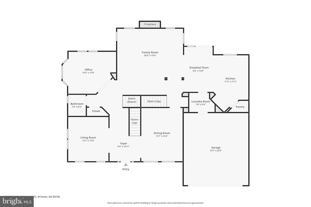 12655 Arthur Graves Jr Ct, Bristow, VA 20136 - view of property floor plan