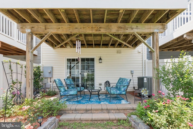 9924 Whitemoss Dr, Manassas, VA 20109 - view of patio / terrace