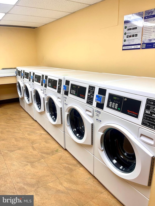 3601 5th St S Unit 408, Arlington, VA 22204 - shared laundry featuring washer and clothes dryer