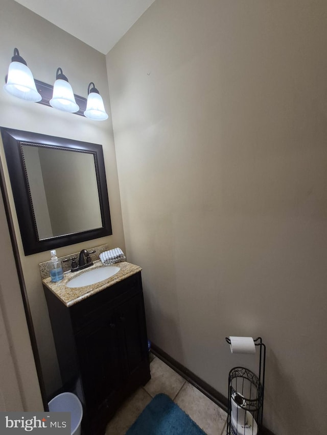 173 Ranson Estates Cir, Ranson, WV 25438 - half bath with vanity and tile patterned floors