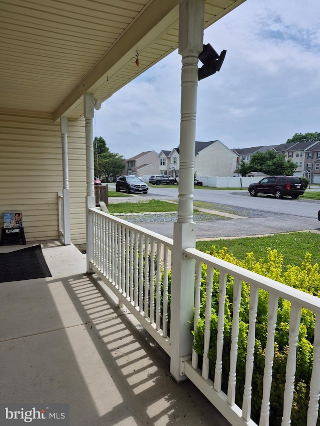 173 Ranson Estates Cir, Ranson, WV 25438 - porch with a residential view