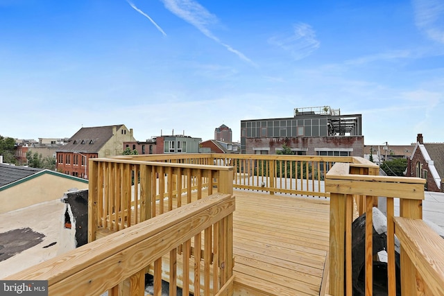 3016 Dillon St, Baltimore, MD 21224 - view of wooden deck