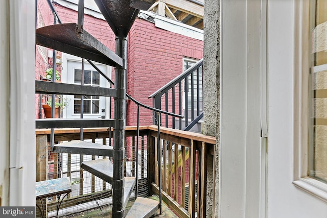 3016 Dillon St, Baltimore, MD 21224 - view of wooden deck