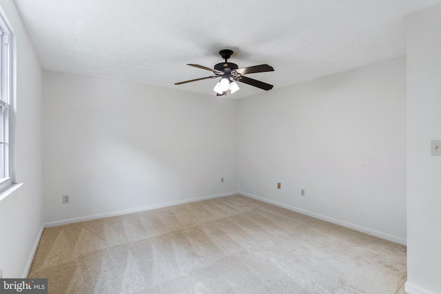1240 Windmill Ln, Silver Spring, MD 20905 - carpeted empty room featuring a ceiling fan and baseboards