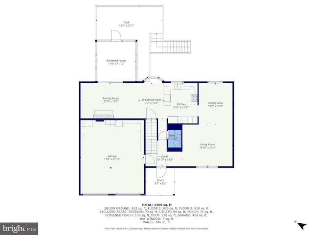 1240 Windmill Ln, Silver Spring, MD 20905 - view of home floor plan