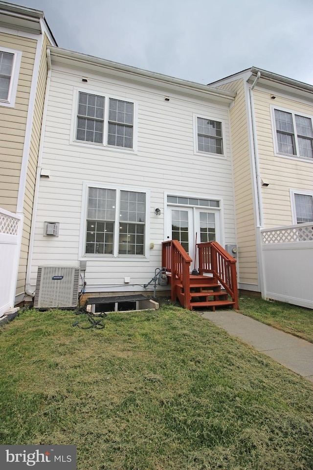 3655 Islington St, Frederick, MD 21704 - back of house featuring central AC