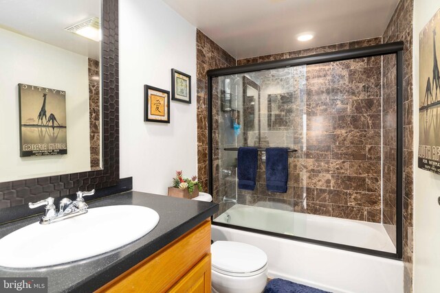2001 Hamilton St Unit 925, Philadelphia, PA 19130 - full bath with vanity and enclosed tub / shower combo