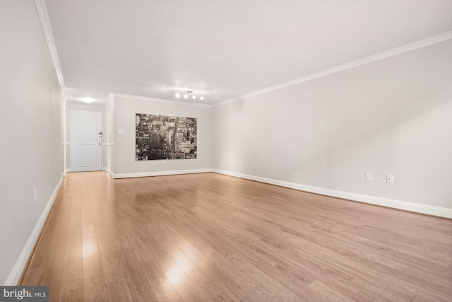 1901 John F Kennedy Blvd Unit 1414, Philadelphia, PA 19103 - unfurnished room featuring light wood-type flooring and crown molding