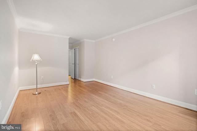 1901 John F Kennedy Blvd Unit 1414, Philadelphia, PA 19103 - unfurnished room with light wood-style flooring and crown molding