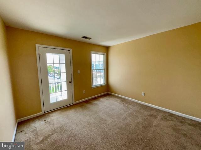 12410 Coastal Marsh Dr, Berlin, MD 21811 - unfurnished room featuring baseboards and carpet