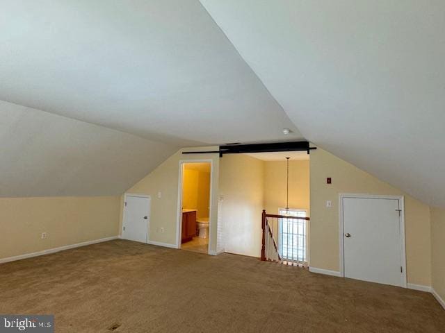 12410 Coastal Marsh Dr, Berlin, MD 21811 - bonus room featuring lofted ceiling and carpet flooring