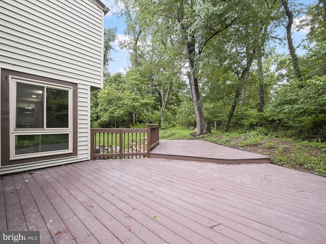 9124 Goldamber Garth, Columbia, MD 21045 - view of wooden terrace