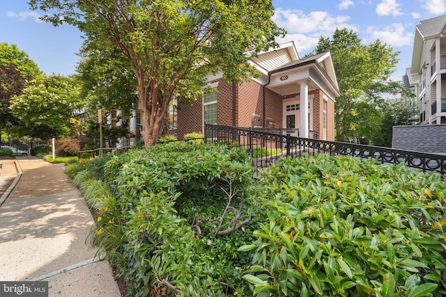 1581 Spring Gate Dr Unit 5309, Mclean, VA 22102 - view of home's exterior featuring brick siding