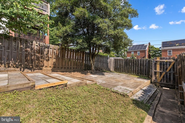 1928 Shepherd St NE, Washington, DC 20018 - fenced backyard with a patio area