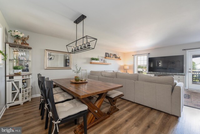 219 Flint Hill Rd, Alburtis, PA 18011 - dining space with wood finished floors