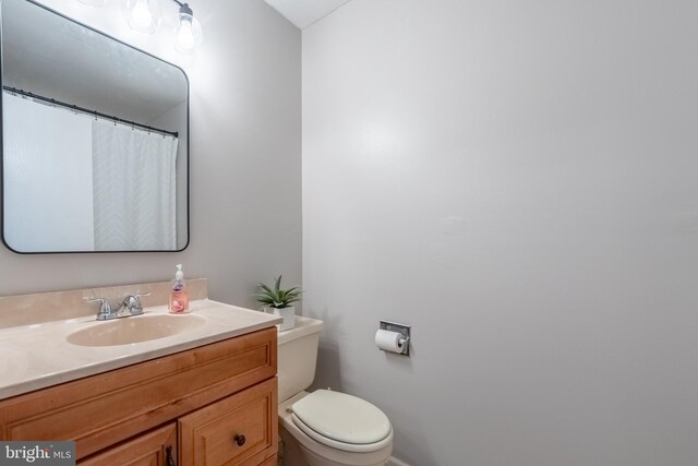 219 Flint Hill Rd, Alburtis, PA 18011 - bathroom with vanity and toilet