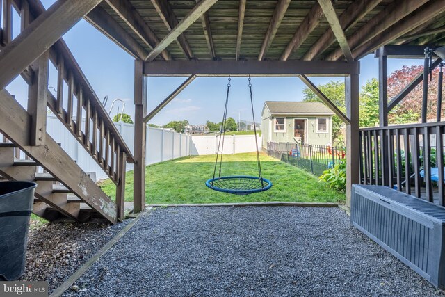 219 Flint Hill Rd, Alburtis, PA 18011 - view of fenced backyard