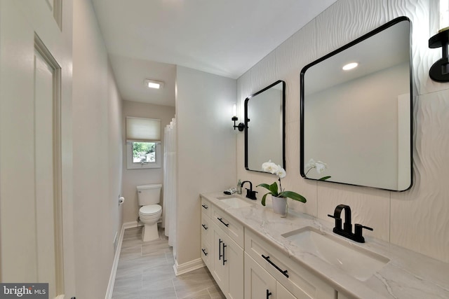 342 Glenn Ave, Lawrenceville, NJ 08648 - full bathroom with double vanity and a shower with curtain