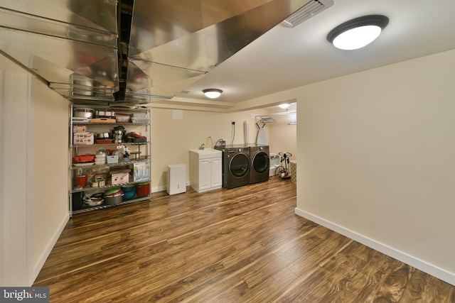 342 Glenn Ave, Lawrenceville, NJ 08648 - finished below grade area with separate washer and dryer and wood finished floors