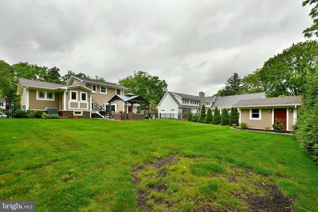 342 Glenn Ave, Lawrenceville, NJ 08648 - view of yard featuring a gazebo