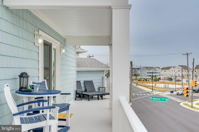 209 N New York Ave Unit 2, North Wildwood, NJ 08260 - balcony with a residential view
