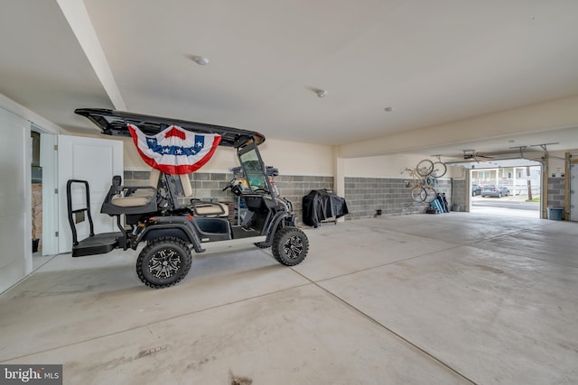 209 N New York Ave Unit 2, North Wildwood, NJ 08260 - garage featuring a garage door opener