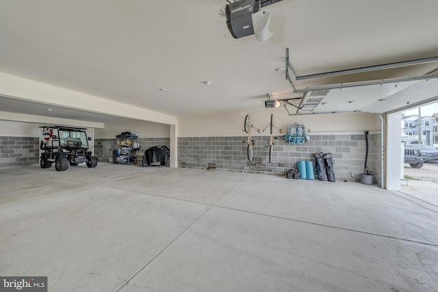 209 N New York Ave Unit 2, North Wildwood, NJ 08260 - garage featuring a garage door opener