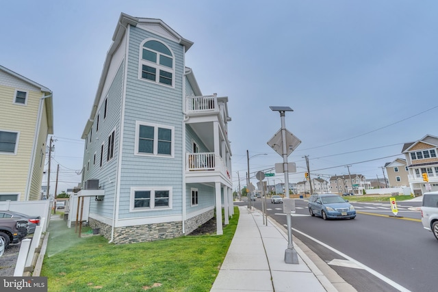 209 N New York Ave Unit 2, North Wildwood, NJ 08260 - exterior space featuring a lawn